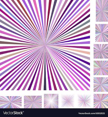 Spiral Background Design Set vector image