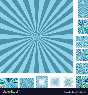 Spiral Background Design Set vector image