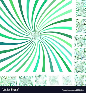 Spiral Background Design Set vector image