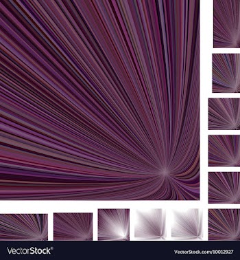 Spiral Background Design Set vector image