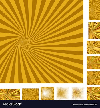 Spiral Background Design Set vector image