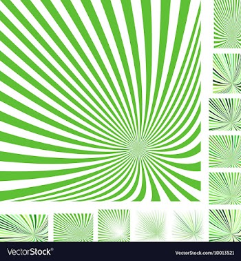 Spiral Background Design Set vector image