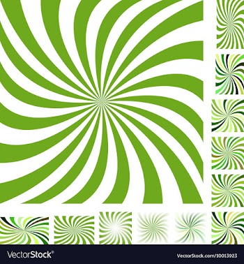 Spiral Background Design Set vector image