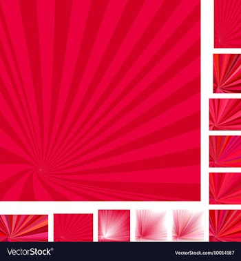 Spiral Background Design Set vector image