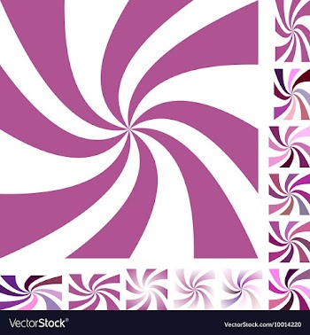 Spiral Background Design Set vector image