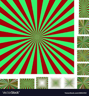 Spiral Background Design Set vector image