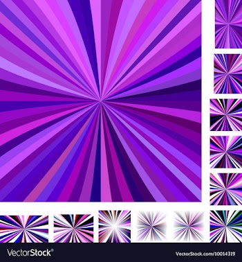 Spiral Background Design Set vector image