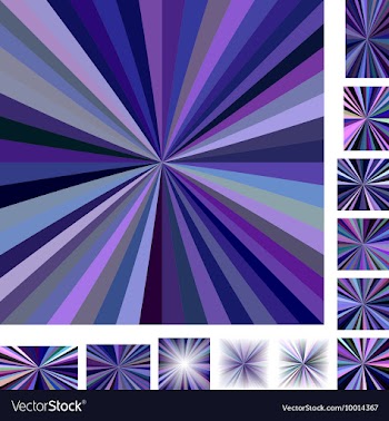 Spiral Background Design Set vector image