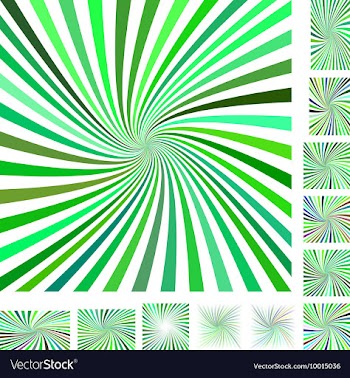 Spiral Background Design Set vector image