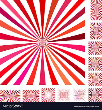 Spiral Background Design Set vector image