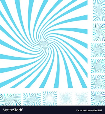 Spiral Background Design Set vector image