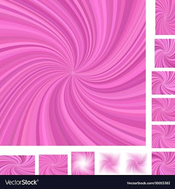 Spiral Background Design Set vector image