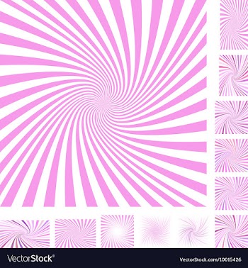 Spiral Background Design Set vector image