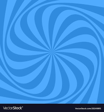 Spiral background from twisted rays vector image