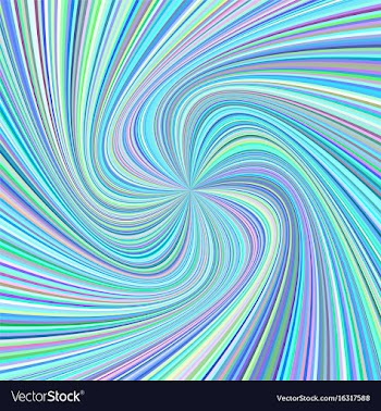 Spiral background - graphic from rotated rays in vector image
