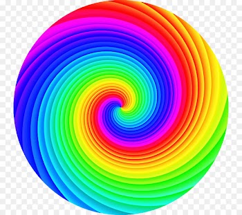 Spiral Circle Image Vector graphics Rainbow - circle 