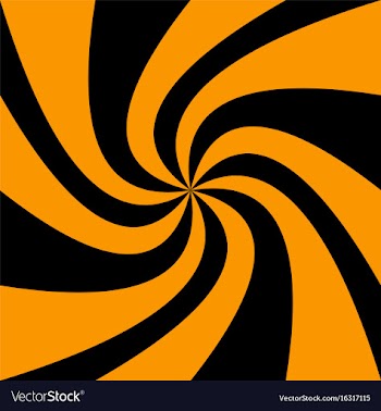Spiral design background from ray stripes vector image