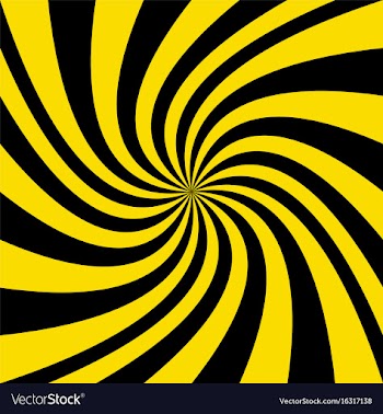 Spiral design background from ray stripes vector image