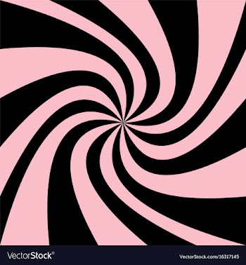 Spiral design background from ray stripes vector image