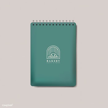Spiral green notebook mockup isolated vector | Free stock vector - 519027