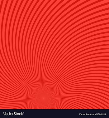 Spiral ray background from rotated rays vector image