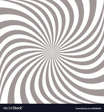 Spiral ray background - graphic vector image