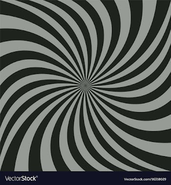 Spiral ray background - graphic vector image