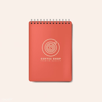 Spiral red notebook mockup isolated vector | Free stock vector - 519075