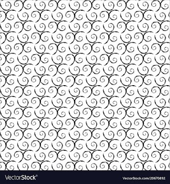 Spirals pattern vector image