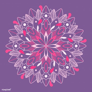 Spiritual Hindu mandala | Free stock vector - 563215