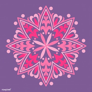 Spiritual Hindu mandala | Free stock vector - 563217