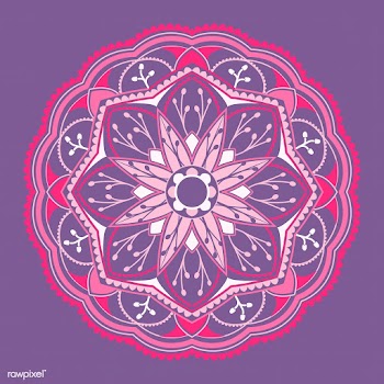 Spiritual Hindu mandala | Free stock vector - 563219