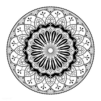 Spiritual mandala pattern | Free stock vector - 563176
