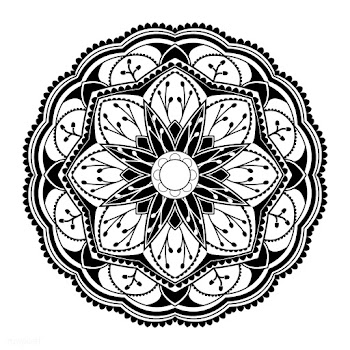 Spiritual mandala pattern | Free stock vector - 563185