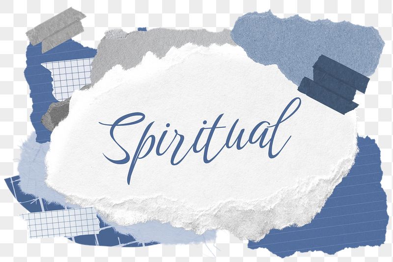 Spiritual png word sticker typography, | Free PNG - rawpixel
