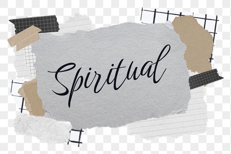 Spiritual png word sticker typography, | Free PNG - rawpixel