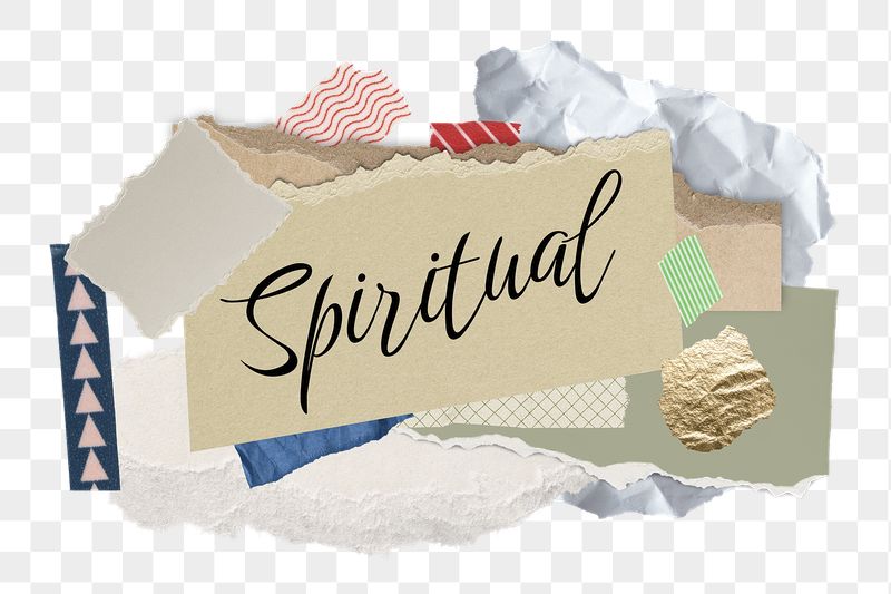 Spiritual png word sticker typography, | Free PNG - rawpixel