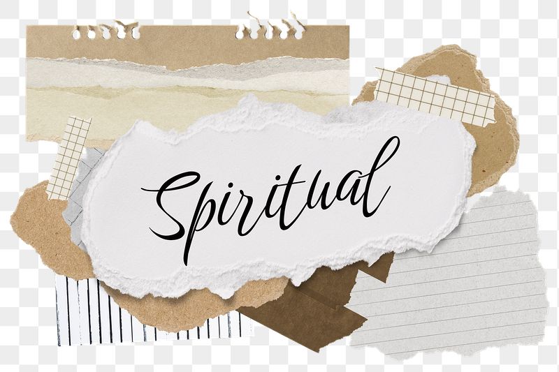 Spiritual png word sticker typography, | Free PNG - rawpixel