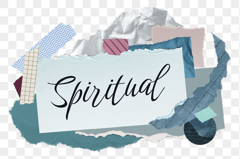 Spiritual png word sticker typography, | Free PNG - rawpixel