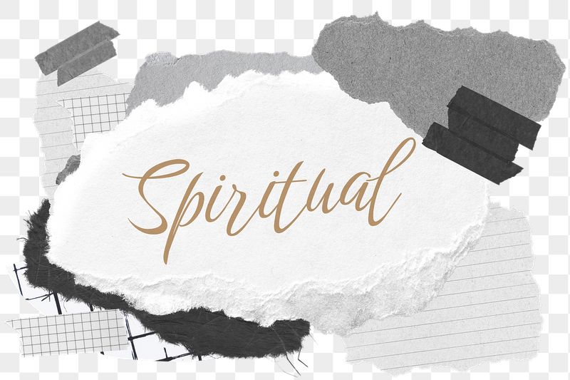 Spiritual png word sticker typography, | Free PNG - rawpixel