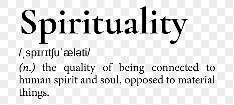 Spirituality png dictionary word sticker, | Free PNG - rawpixel
