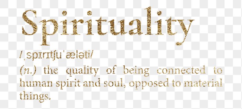 Spirituality png dictionary word sticker, | Free PNG - rawpixel