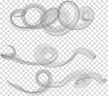 Spiro lines , three brown illustration transparent background PNG clipart
