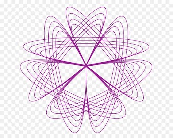 Spirograph Ornament Image Design Clip art -  