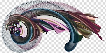Spirograph Trilogy , pink, blue, and green twirl abstract graphics transparent background PNG clipart