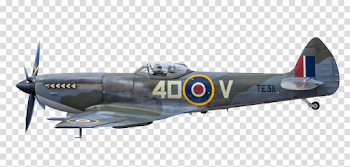 Spitfire Fighter plane png image