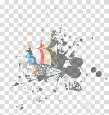 Splash brushes s, abstract art transparent background PNG clipart