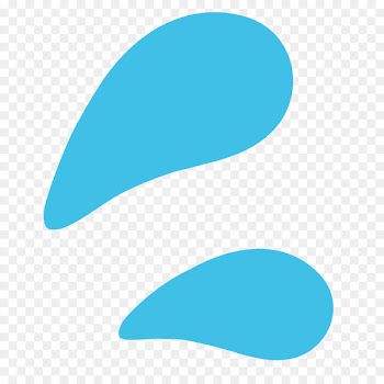 Splash Perspiration Emoji - drops 