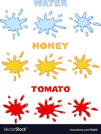 Splash set vector image