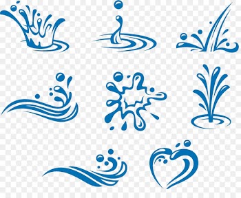 Splash Water Drop Royalty-free - Spray droplets 